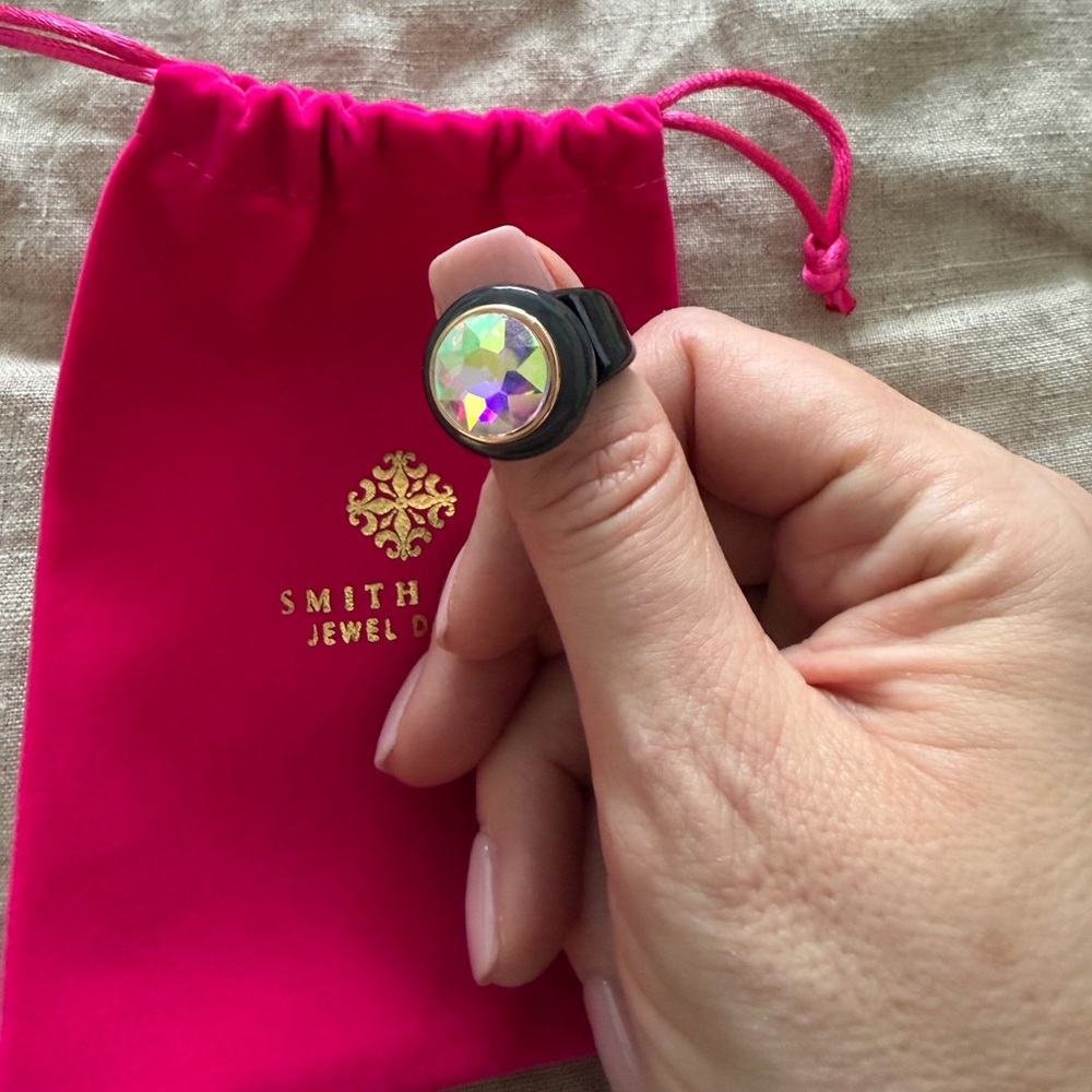 Smith & Co. City Girl Ring Noir, 7